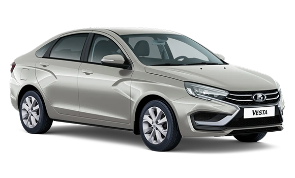 Vesta Седан Серебристый "Платина" цвет 2025-ого года купить в Новосибирске - autospot-54.ru