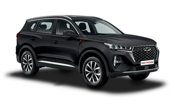 Tiggo 7 Pro Max Глубокий черный цвет 2025-ого года купить в Новосибирске - autospot-54.ru