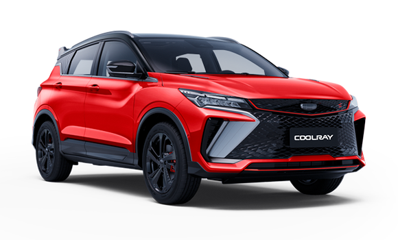 Coolray Красный цвет 2025-ого года купить в Новосибирске - autospot-54.ru