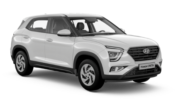 Creta Белый / Atlas White цвет 2025-ого года купить в Новосибирске - autospot-54.ru