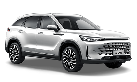 X75 Белый перламутр цвет 2025-ого года купить в Новосибирске - autospot-54.ru