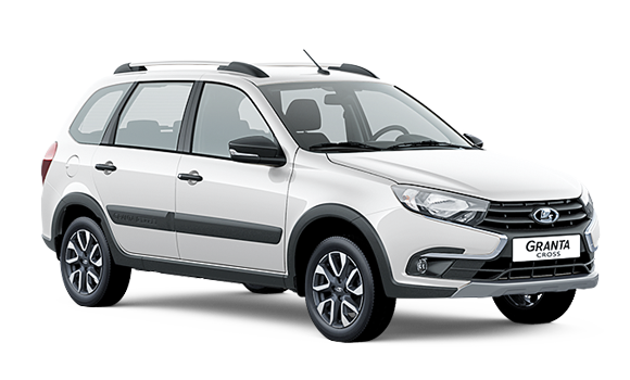 Granta Cross Белый "Белое облако" цвет 2025-ого года купить в Новосибирске - autospot-54.ru