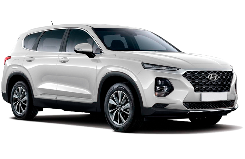 Santa Fe White Cream (WW2) цвет 2025-ого года купить в Новосибирске - autospot-54.ru