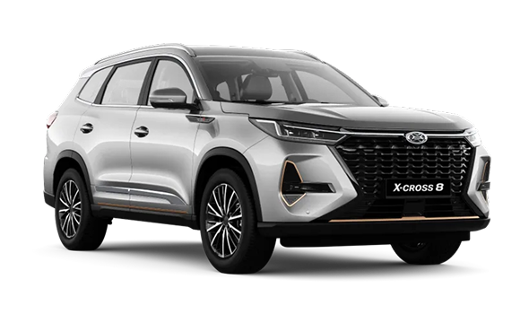 X-Cross 8 I Серебристый "РОСА" цвет 2025-ого года купить в Новосибирске - autospot-54.ru