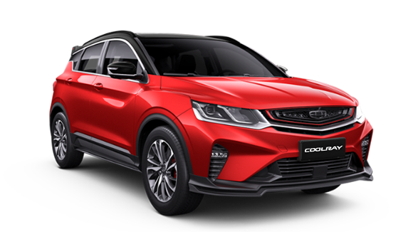 Coolray Красный цвет 2025-ого года купить в Новосибирске - autospot-54.ru