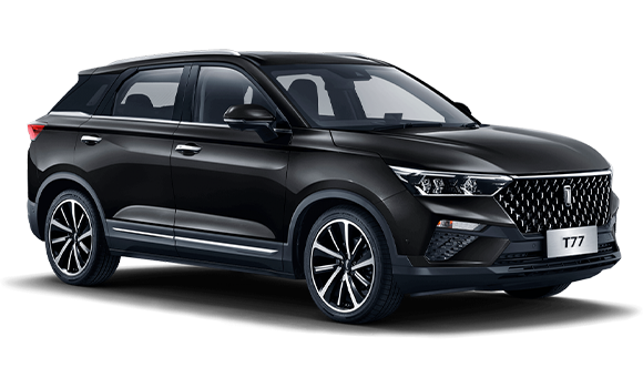 Bestune T77 Черный цвет 2025-ого года купить в Новосибирске - autospot-54.ru